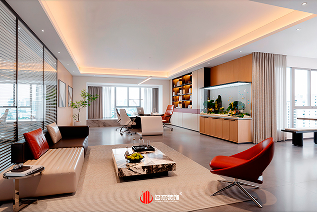 总经理室设计效果